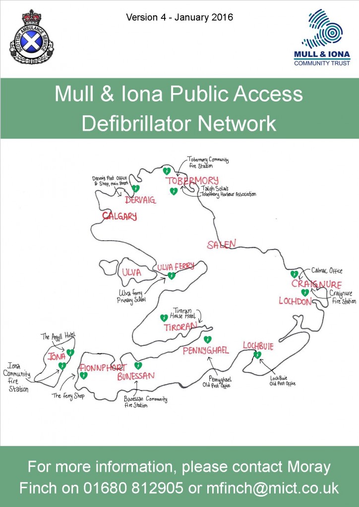 Public Access Defibrillator Network Mull and Iona Community Trust
